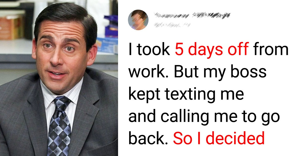 My Boss Kept Calling Me on My Days Off, so I Blocked Him