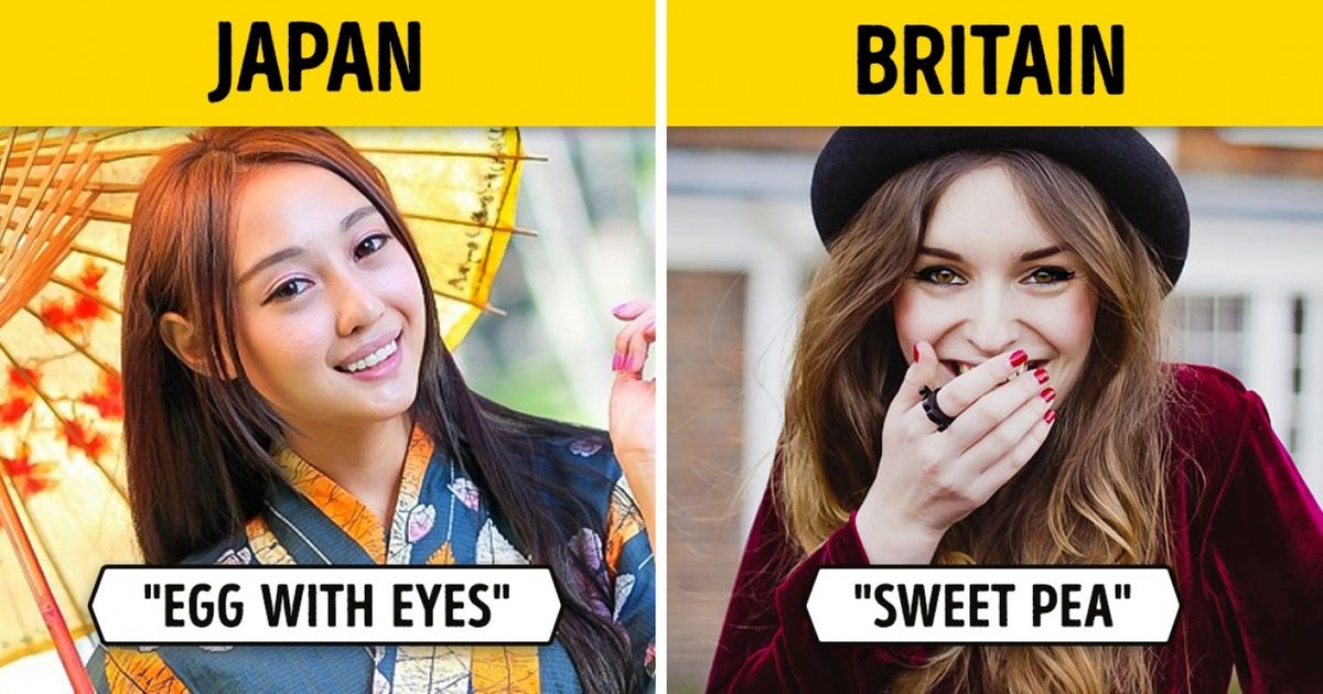 What People in Love Call Each Other in Different Countries