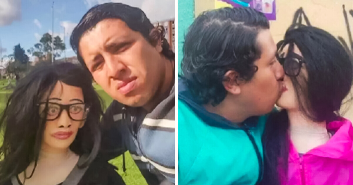 A Man Marries a Rag Doll and Becomes an Internet Sensation by Sharing Their Life Together