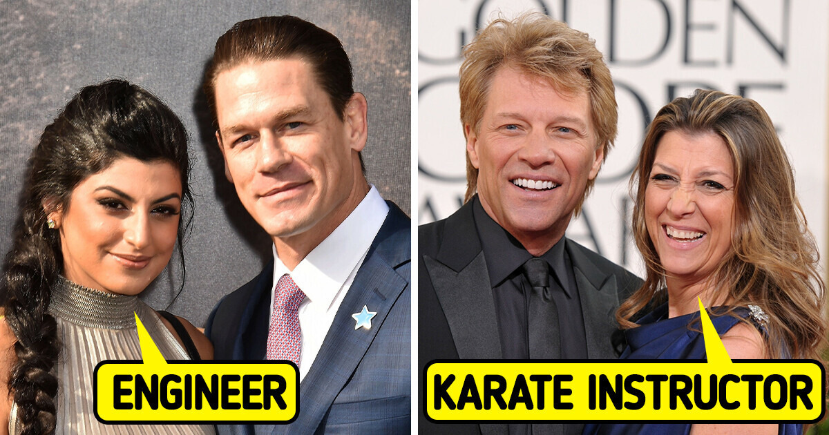 12 Celebrity Men Whose Partners Aren’t A-Listers and Have Regular Jobs