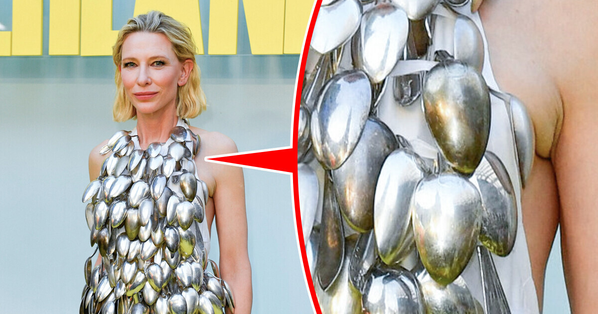 The Reason Why Cate Blanchett’s Top Made of 102 Silver Spoons Revealed The Reason Why Cate Blanchett’s Top Made of 102 Silver Spoons Revealed