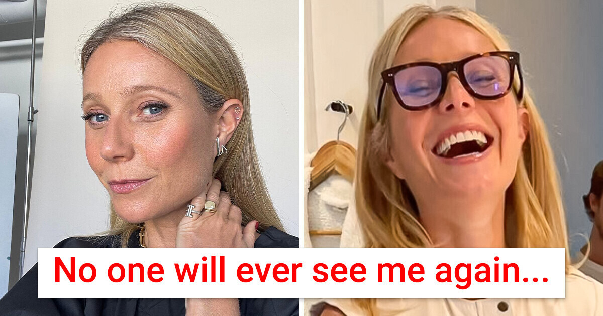 Gwyneth Paltrow Vows to Disappear From Public Life Gwyneth Paltrow Vows to Disappear From Public Life