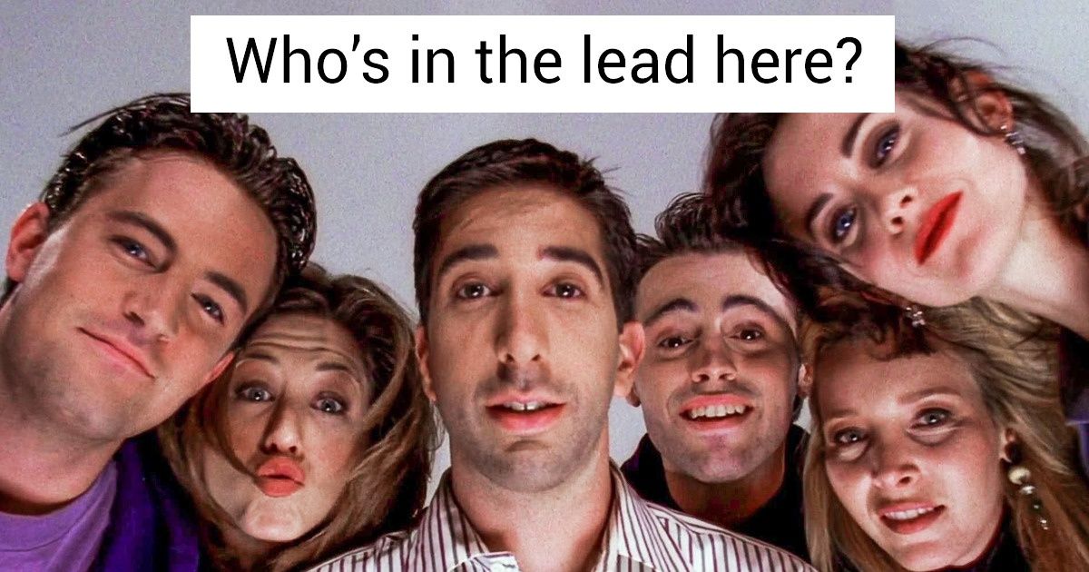 A Data Scientist Found Out Who the Real Lead Character Was on “Friends”