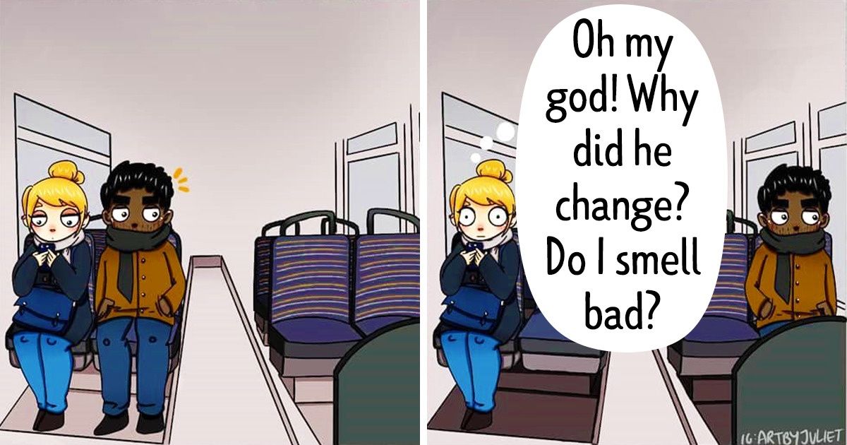 A Cheerful French Girl Illustrates Baffling Moments of Her Life, and All of Us Can Understand Them Perfectly A Cheerful French Girl Illustrates Baffling Moments of Her Life, and All of Us Can Understand Them Perfectly