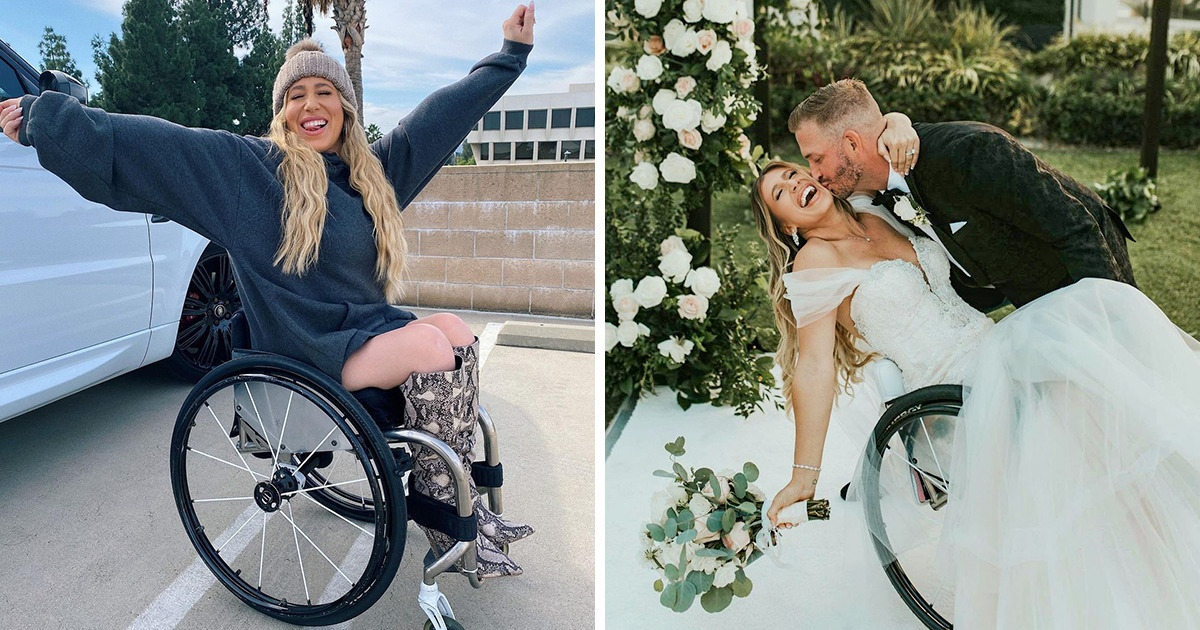 Courageous Girl in a Wheelchair Proves Happiness Has No Barriers and We Support Her Courageous Girl in a Wheelchair Proves Happiness Has No Barriers and We Support Her
