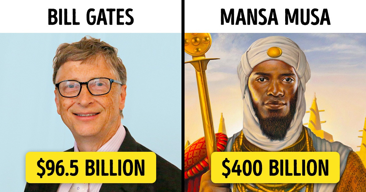 9 Rich People From the Past That Make Modern Billionaires Look Small ...