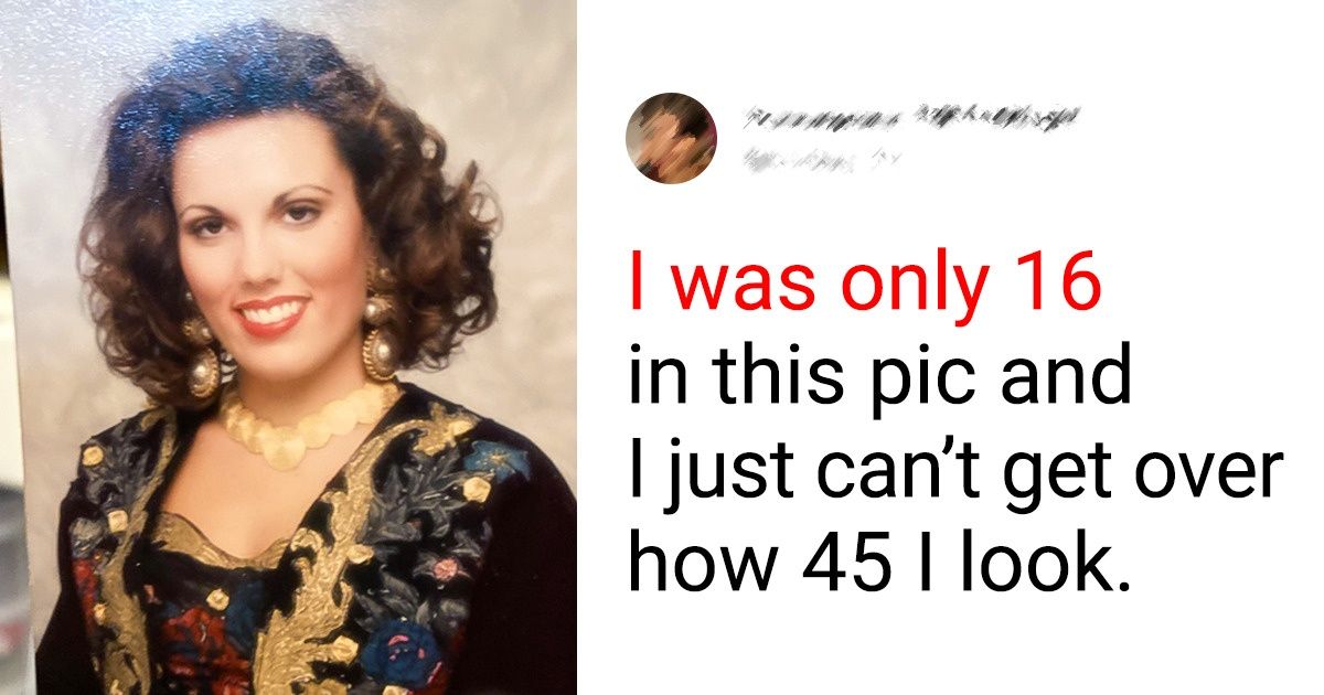 20 People Who Looked Back at Their Old Photos and Can Barely Keep a Straight Face 20 People Who Looked Back at Their Old Photos and Can Barely Keep a Straight Face