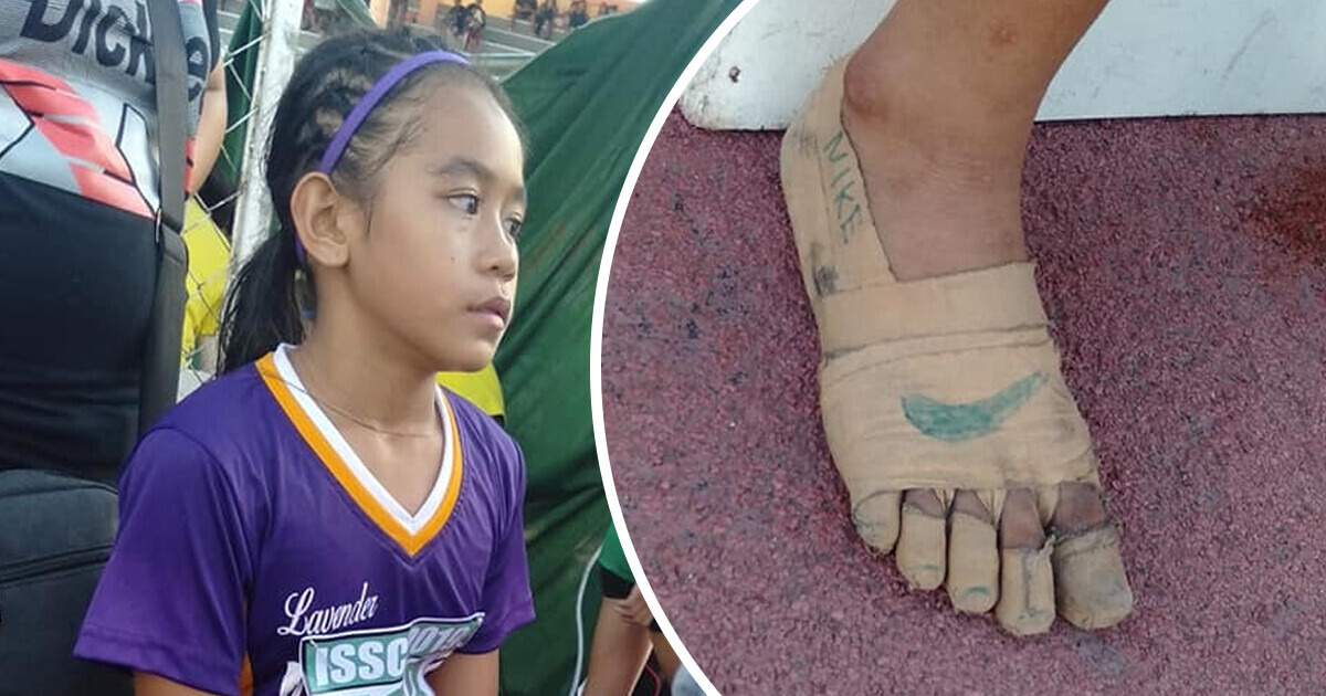 A Girl Wins 3 Gold Medals With Shoes Drawn on Her Feet and Her Viral ...