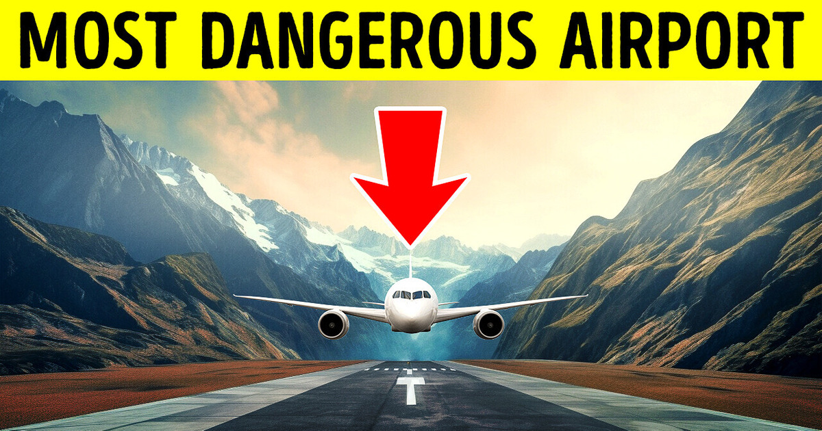 Only 8 Pilots in the World Are Certified to Land Here Only 8 Pilots in the World Are Certified to Land Here