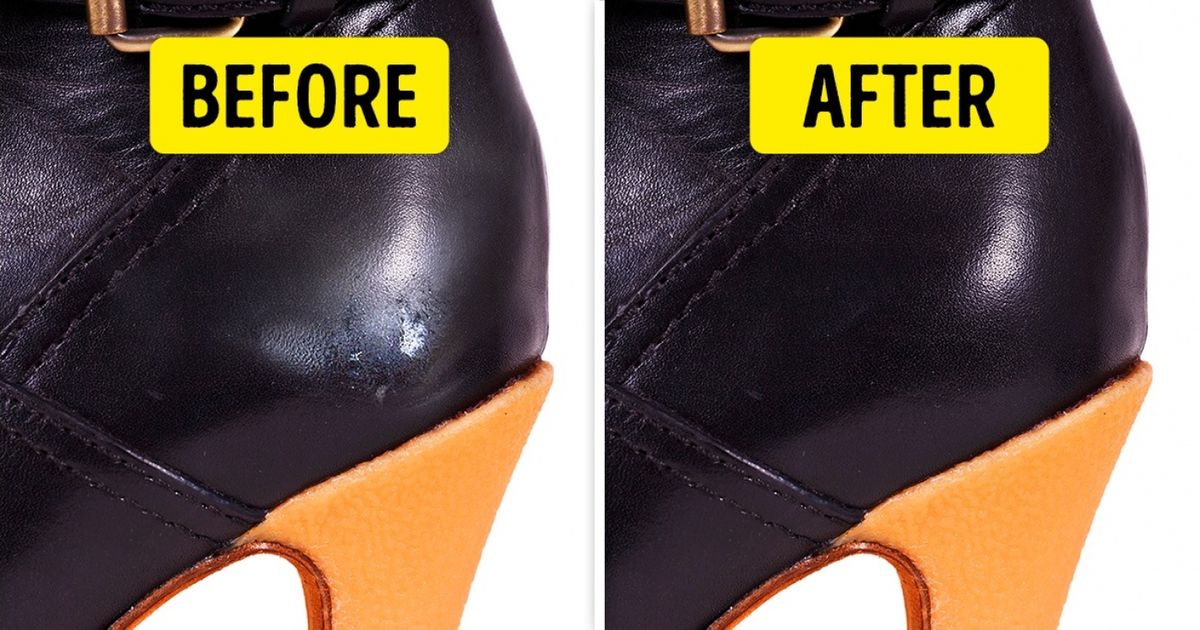 make shoes look new