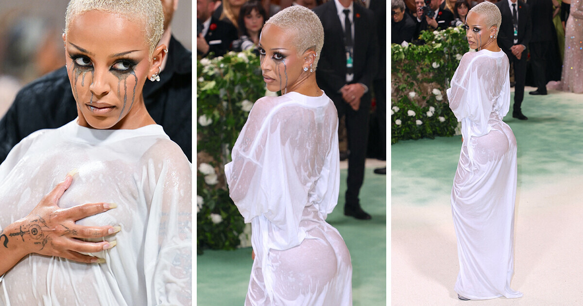 "More like WET GALA," Why Doja Cat's Provocative Wet Shirt Look Is More on Theme Than You Think "More like WET GALA," Why Doja Cat's Provocative Wet Shirt Look Is More on Theme Than You Think