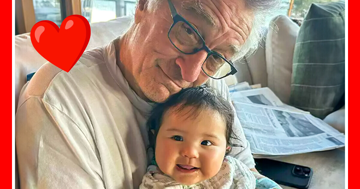 Robert De Niro, 80, and Mini-Me Daughter Sparkle in Sweet Family ...