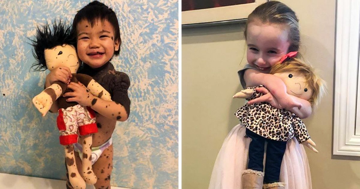 A Woman Creates Unique Dolls That Are Copies of Their Little Owners to Help Children Be Proud of Their Looks A Woman Creates Unique Dolls That Are Copies of Their Little Owners to Help Children Be Proud of Their Looks
