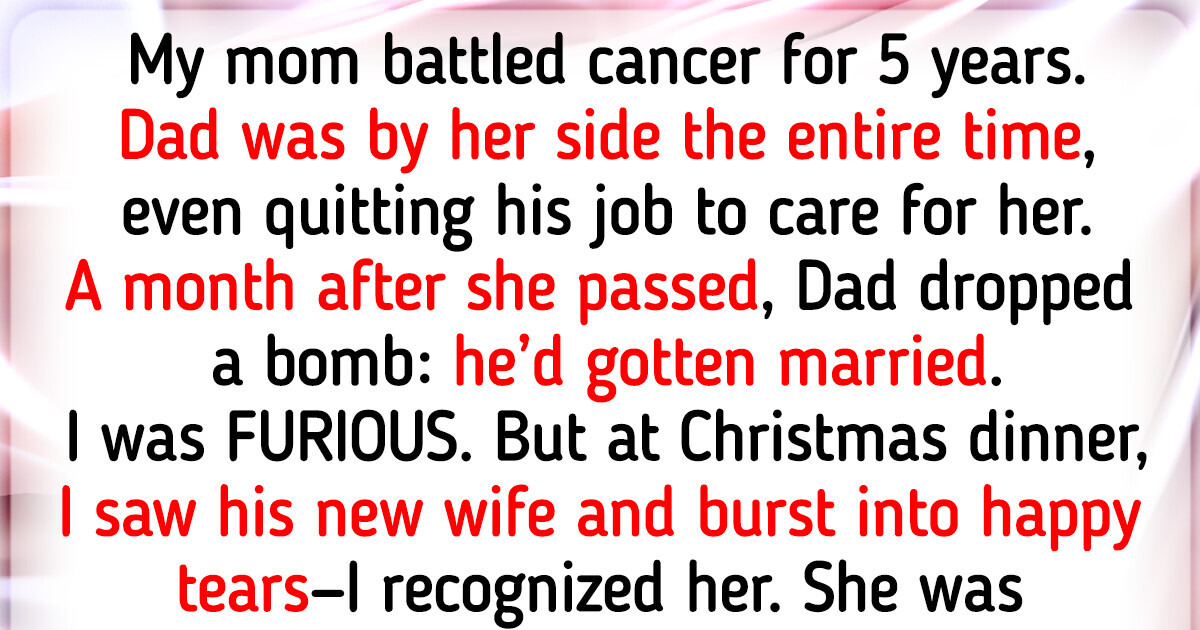 I Was Furious When Dad Got Married After Mom’s Death — Until Christmas Revealed the Truth I Was Furious When Dad Got Married After Mom’s Death — Until Christmas Revealed the Truth