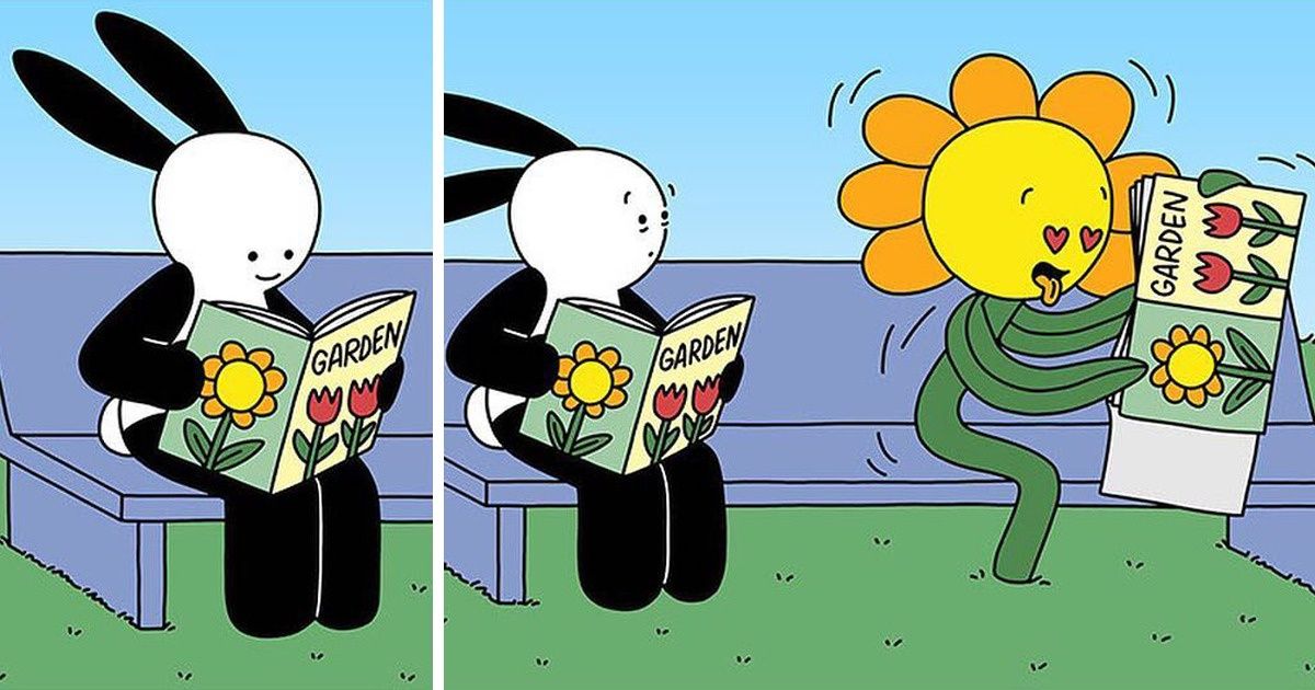 An Artist From Chicago Makes Bunny Comics With Such Hilarious Endings, They Can Make You Smile Like an Idiot An Artist From Chicago Makes Bunny Comics With Such Hilarious Endings, They Can Make You Smile Like an Idiot