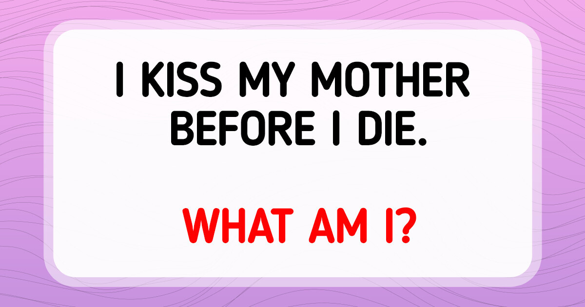 10 Riddles You’ll Keep Thinking About Until You See the Answer
