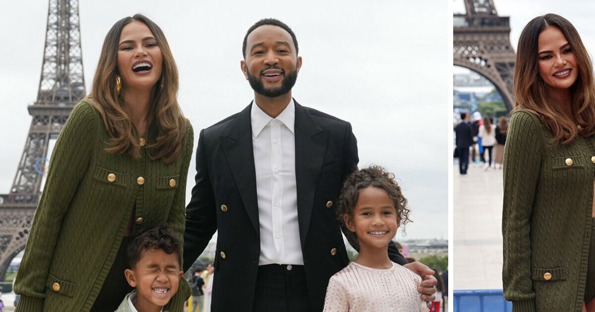 “You Forgot Pants,” Chrissy Teigen’s Look at the Olympics Ceremony Was Deemed “Inappropriate” “You Forgot Pants,” Chrissy Teigen’s Look at the Olympics Ceremony Was Deemed “Inappropriate”