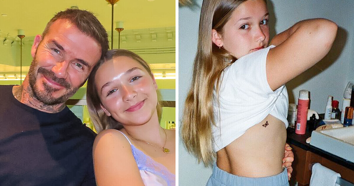 David Beckham’s Daughter Gets a Matching “Tattoo” for Her 12th Birthday and Sparks Controversy Among Fans David Beckham’s Daughter Gets a Matching “Tattoo” for Her 12th Birthday and Sparks Controversy Among Fans