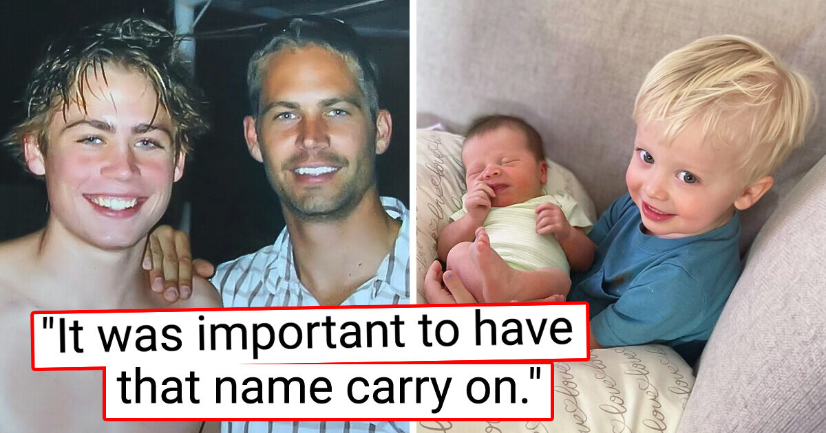 Paul Walkers Brother Names Son After Him 10 Years Since His Tragic Passing Bright Side