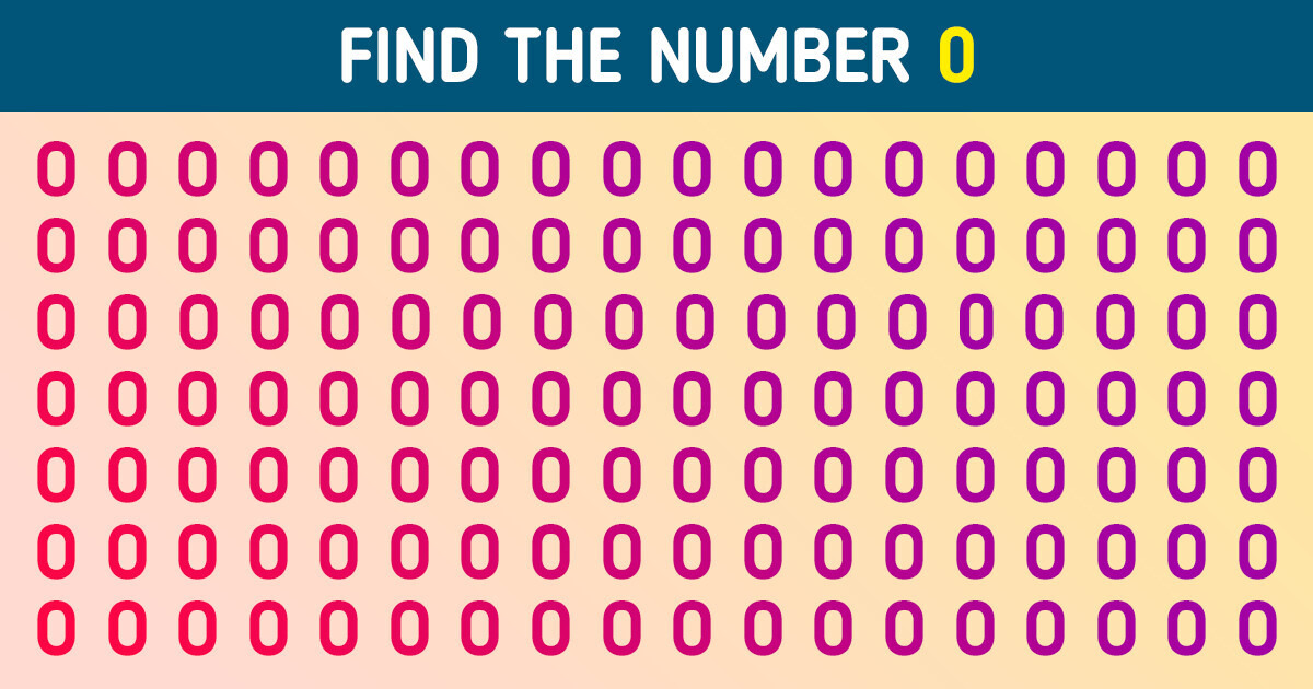 CHALLENGE: Find the Odd One Out in Less Than 5 Seconds