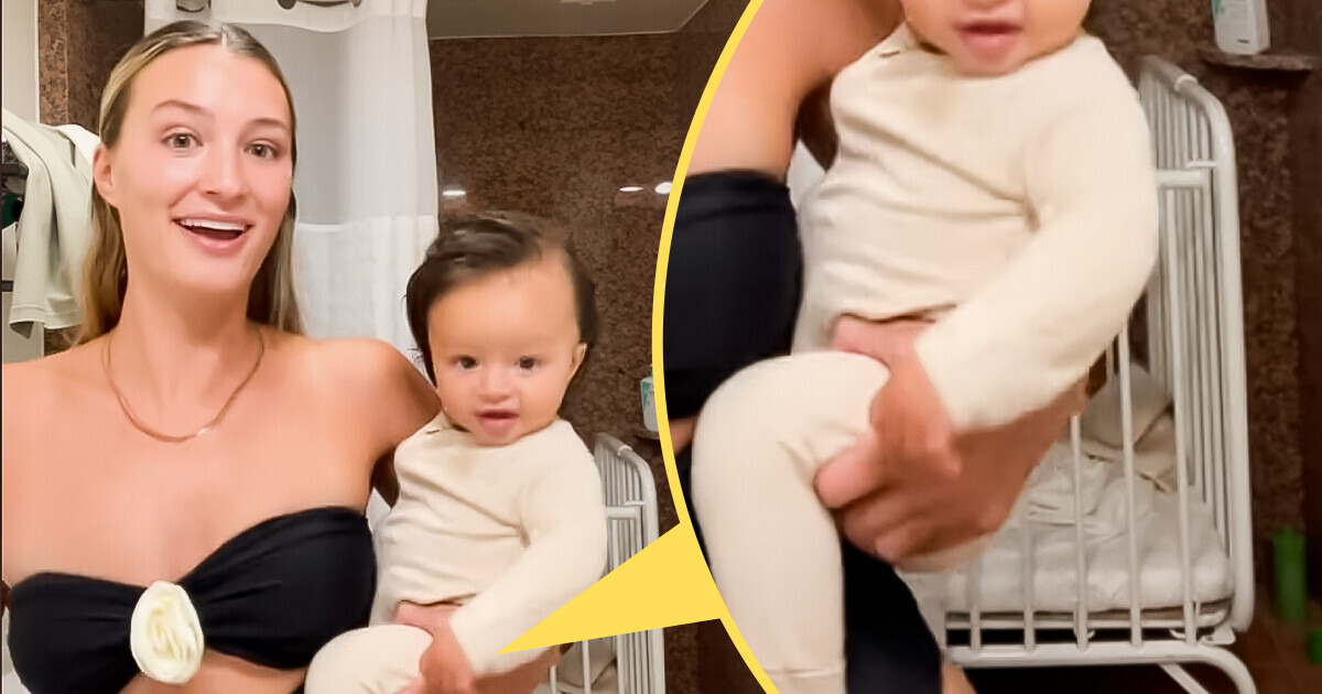 Mom Shares the Unconventional Reason She Lets Her Baby Sleep in the Shower and Faces Backlash Mom Shares the Unconventional Reason She Lets Her Baby Sleep in the Shower and Faces Backlash