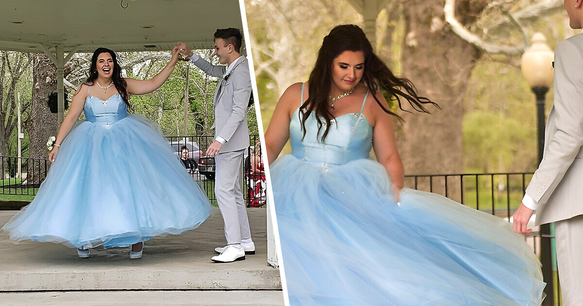 High School Student Learned How to Sew and Made a Prom Dress for His ...