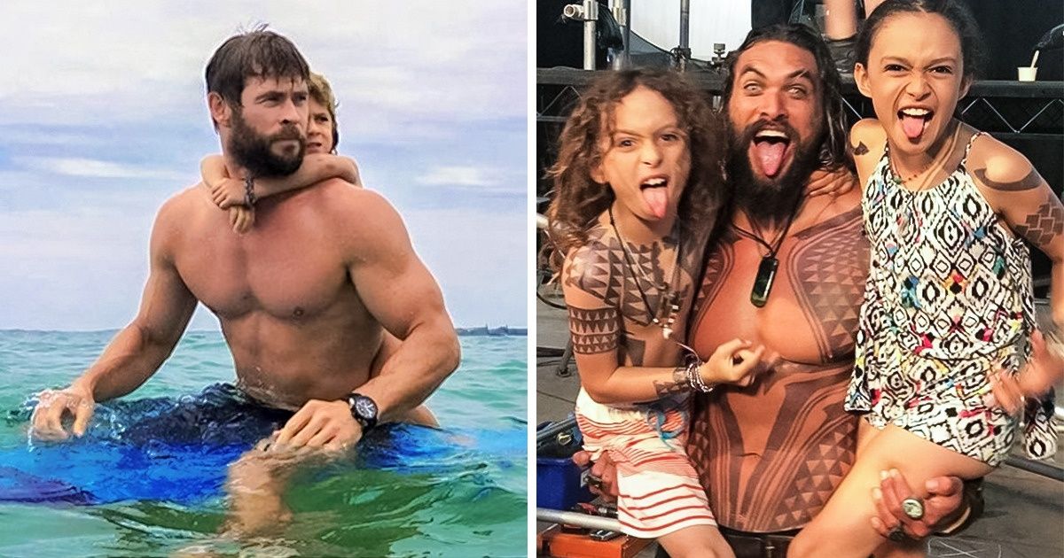 15 Celebrity Dads Who Won the Internet