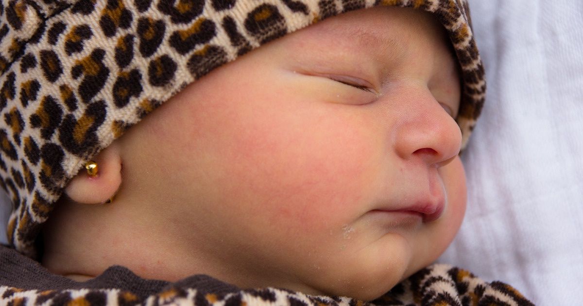 Why Piercing Your Baby’s Ears Might Not Be a Good Idea Why Piercing Your Baby’s Ears Might Not Be a Good Idea