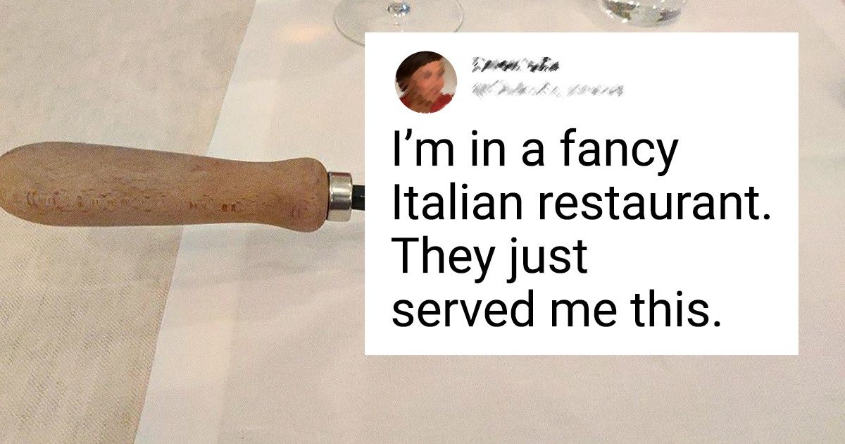20+ People Who Dreamed of Having a Delicious Meal, but the Chef’s Creativity Spoiled Their Appetite 20+ People Who Dreamed of Having a Delicious Meal, but the Chef’s Creativity Spoiled Their Appetite