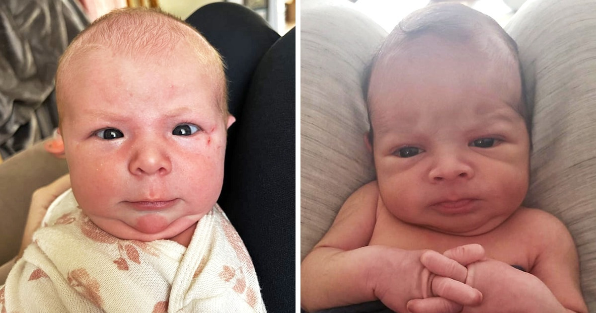 15 Funny Babies Who Look Like They’ve Seen It All Before / Bright Side