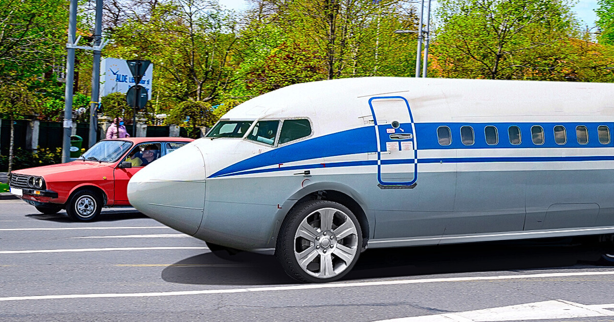 This Guy Made the Biggest Limousine out of a Plane