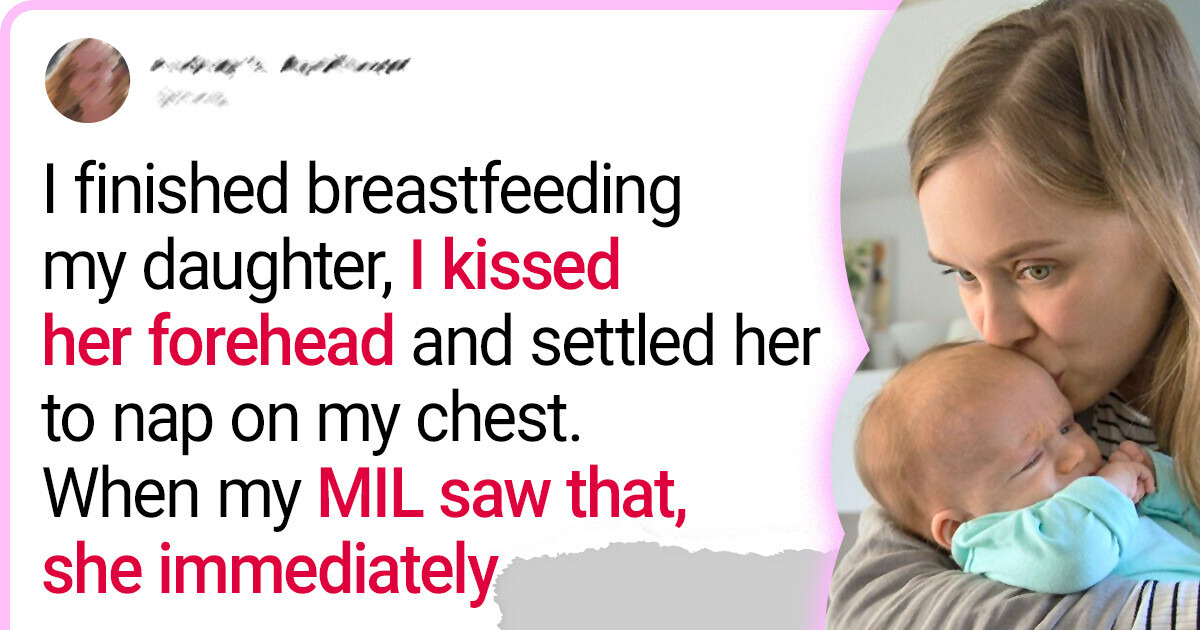 A Mother Kisses Her Baby in Front of MIL Who Is Not Allowed to, Gets Asked to Stop but Refuses