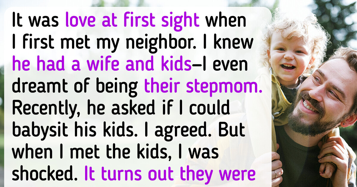 I Fell in Love With My Married Neighbor, but His Kids Made Me Doubt My Feelings I Fell in Love With My Married Neighbor, but His Kids Made Me Doubt My Feelings
