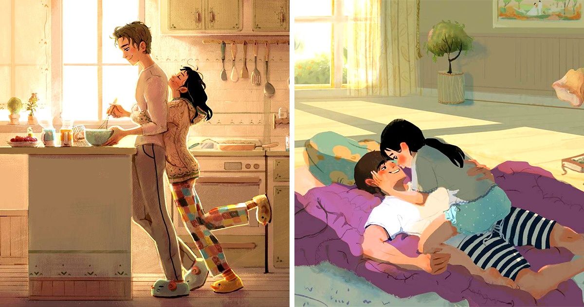 An Artist From New Zealand Shows the Little Things Most Loving Couples Do, and They Look So Familiar An Artist From New Zealand Shows the Little Things Most Loving Couples Do, and They Look So Familiar