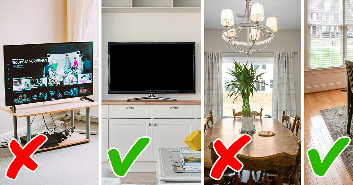 6 Interior Design Mistakes That Scream “Cheap” And How to Fix Them 6 Interior Design Mistakes That Scream “Cheap” And How to Fix Them