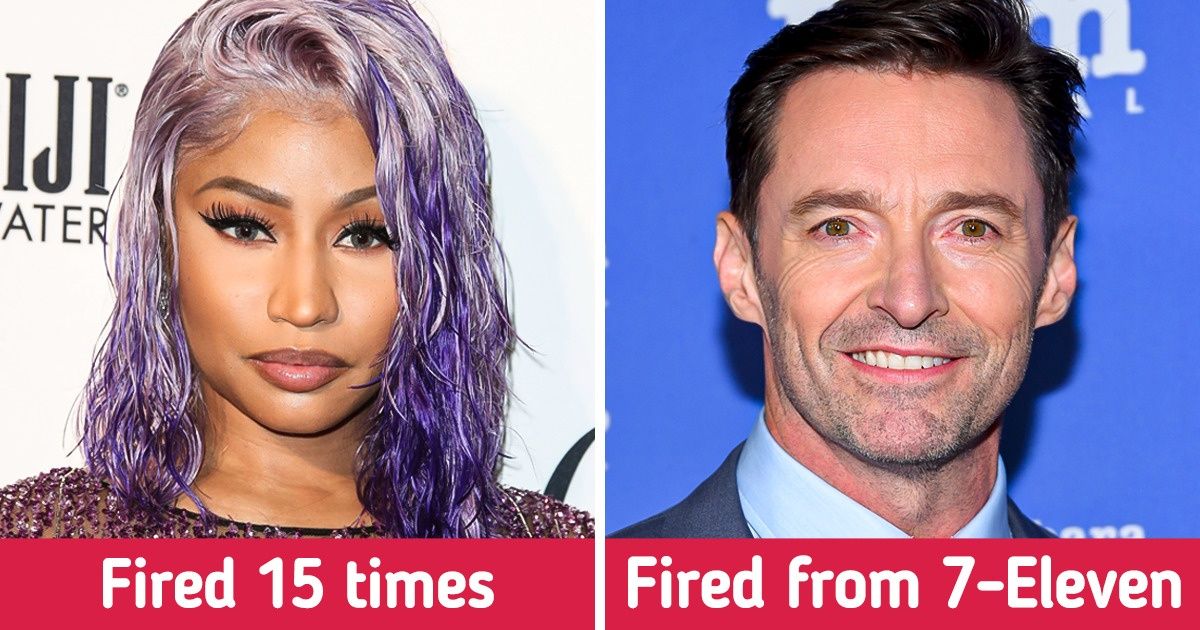 10 Celebs Who Once Were Fired Before They Got Successful 10 Celebs Who Once Were Fired Before They Got Successful