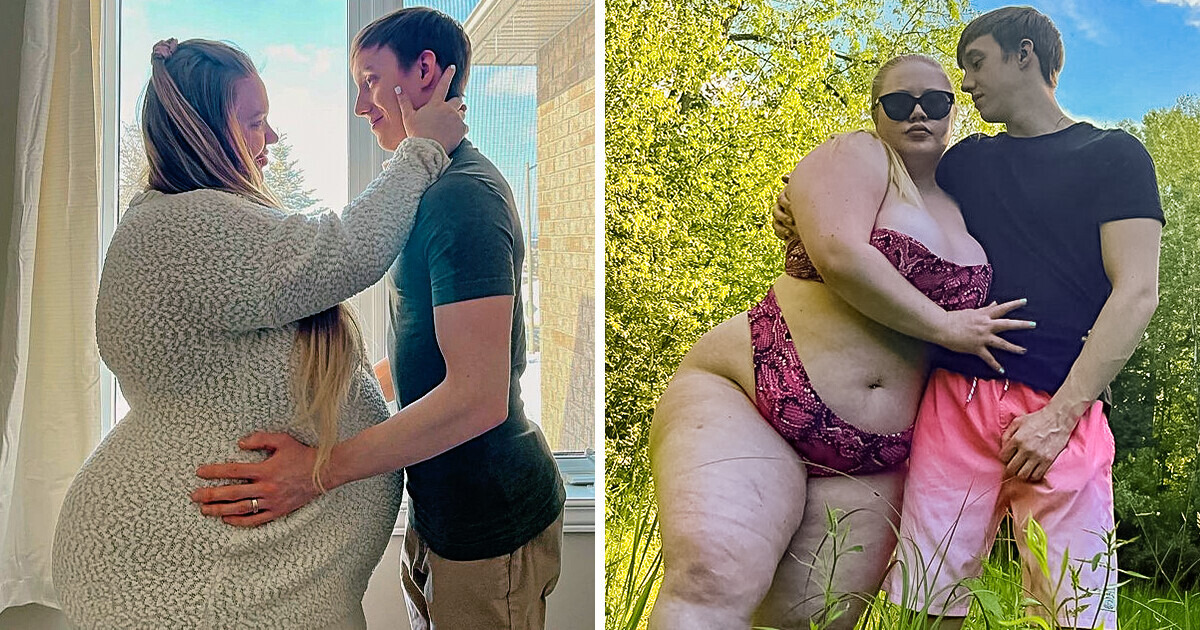 People Stare at Us,” A Guy Is Mocked for Dating a 252-lb Woman, but They're  Bonded for Life / Bright Side