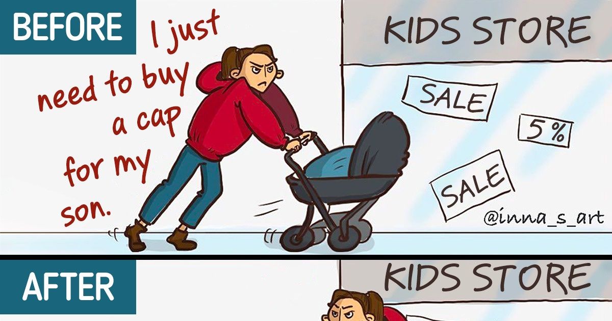 16 True to Life Comics That Every Modern Mom Can Relate To 16 True to Life Comics That Every Modern Mom Can Relate To