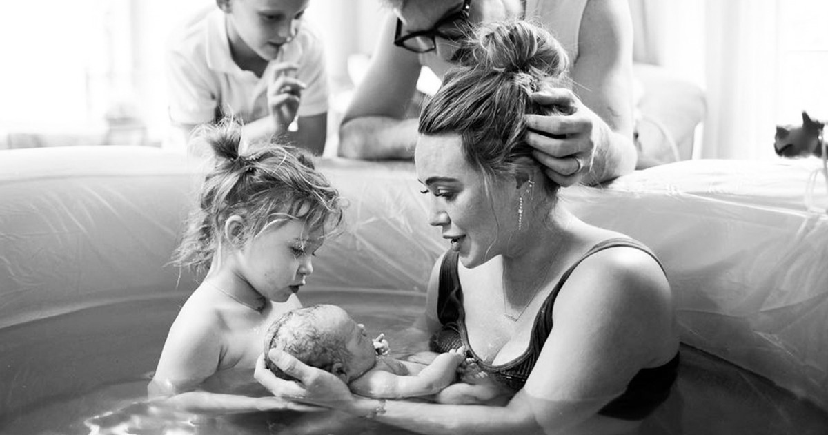 Hilary Duff Revealed Why She Wanted Her 9-Year-Old Son to Watch Her Give Birth