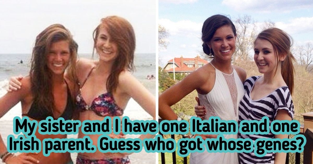 15 People Who Saw the Stunts of Genetics Right in Their Family