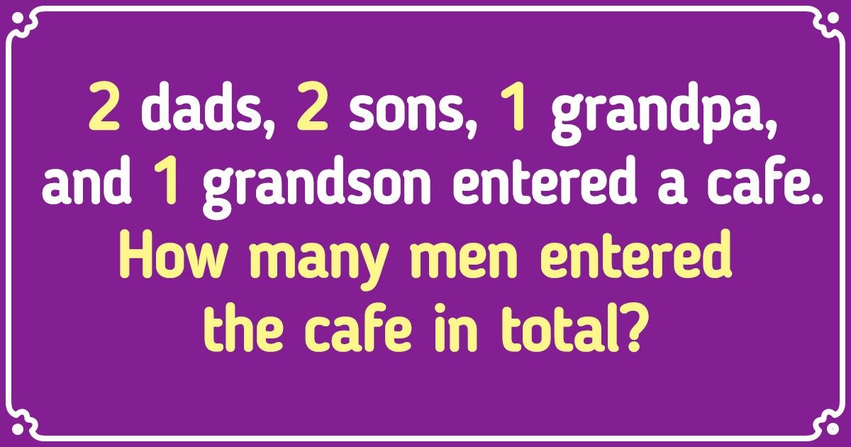 15 Riddles That Might Puzzle Even the Smartest People / Bright Side