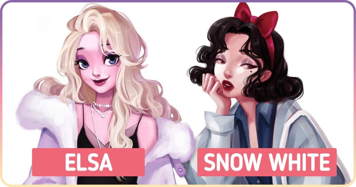 An Artist Creates Casual Looks for Disney Characters, and We’re in Love With Each of Them An Artist Creates Casual Looks for Disney Characters, and We’re in Love With Each of Them
