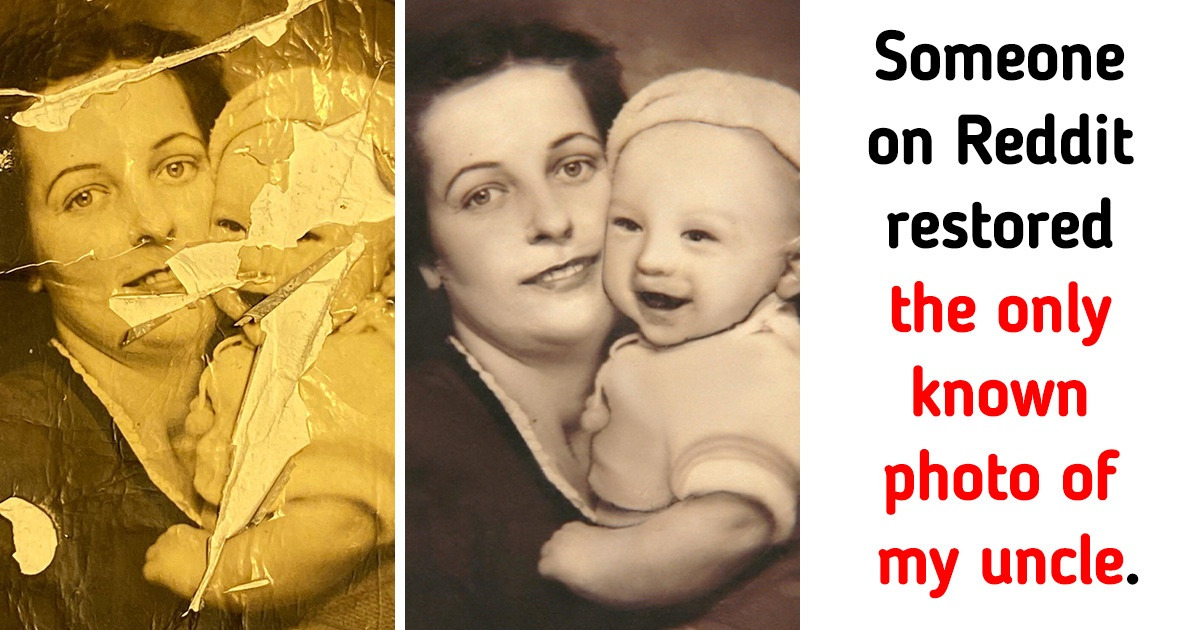 15 Photo Restorations That Breathed New Life Into People’s Family Albums