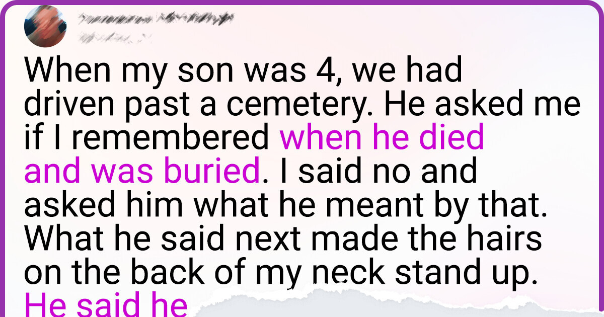 14 Kids Who Have Spine-Chilling Memories From the Past 14 Kids Who Have Spine-Chilling Memories From the Past