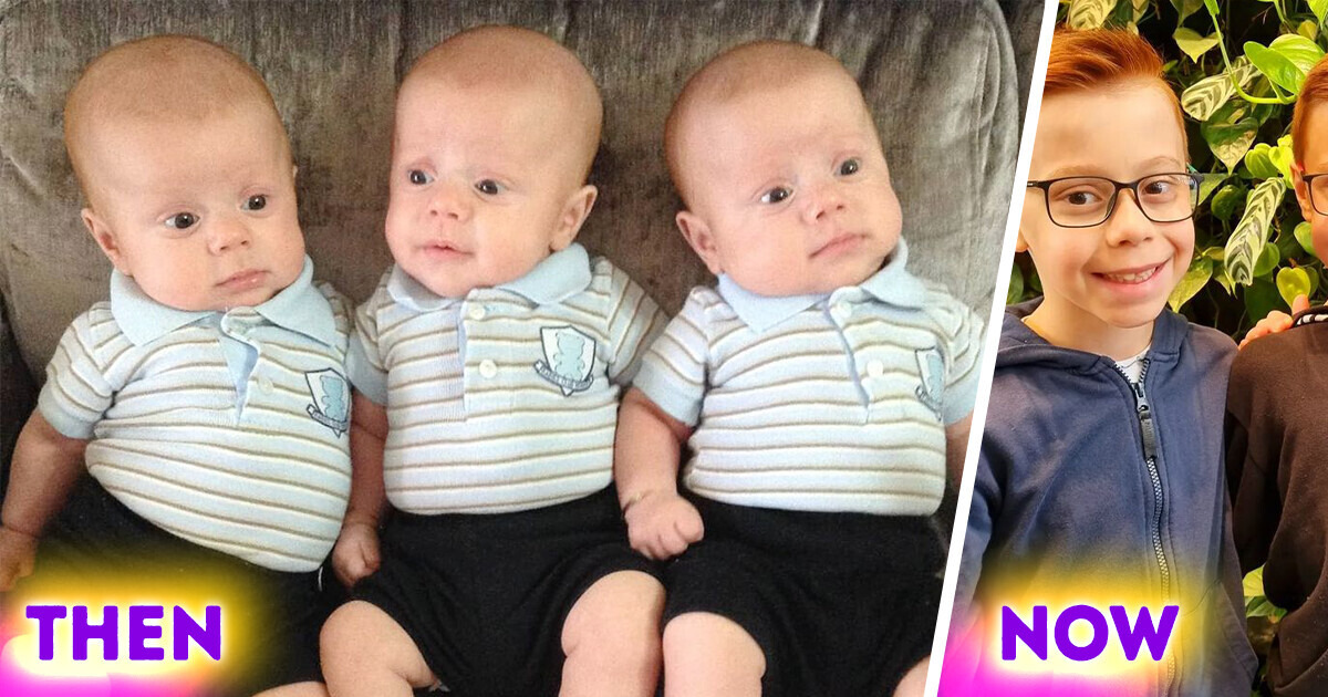 Meet the Super Rare Identical Triplets and the Only Way Their Parents Can Set Them Apart Meet the Super Rare Identical Triplets and the Only Way Their Parents Can Set Them Apart