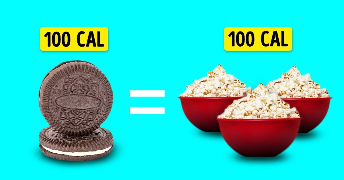 What 100 Calories Looks Like In 22 Popular Foods Bright Side
