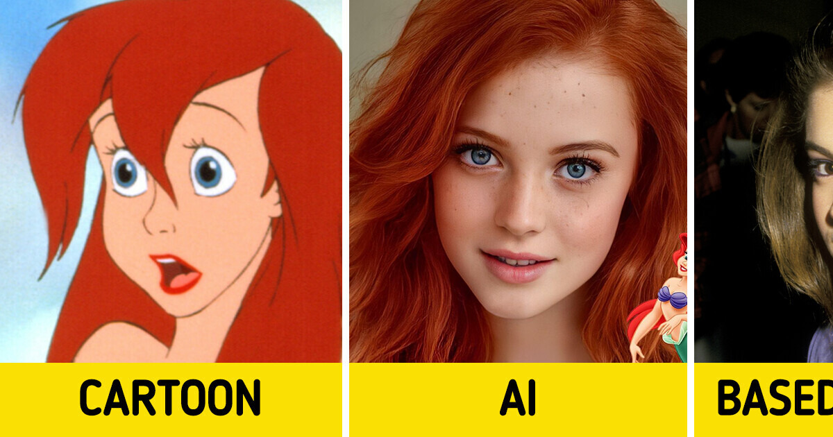 This Man Used AI to Bring Disney Characters to Life, and We Compared Them to Their Real-Life Inspirations This Man Used AI to Bring Disney Characters to Life, and We Compared Them to Their Real-Life Inspirations