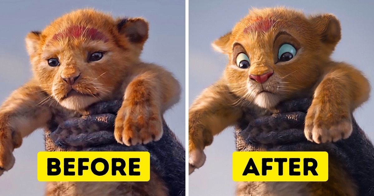 An Artist Adds Emotions to the “Lion King’s” Heroes, and the Results Outshine the Movie An Artist Adds Emotions to the “Lion King’s” Heroes, and the Results Outshine the Movie