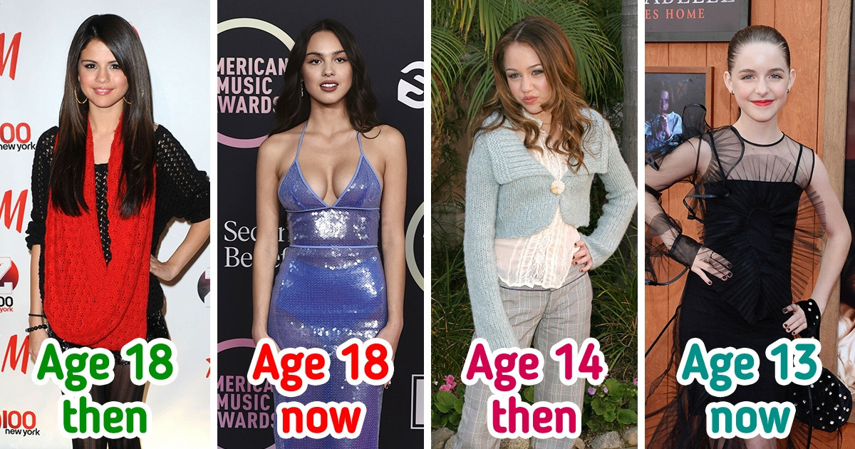 The Style of Teen Celebrities Has Changed Drastically Over the Years and These 24 Pics Are Proof