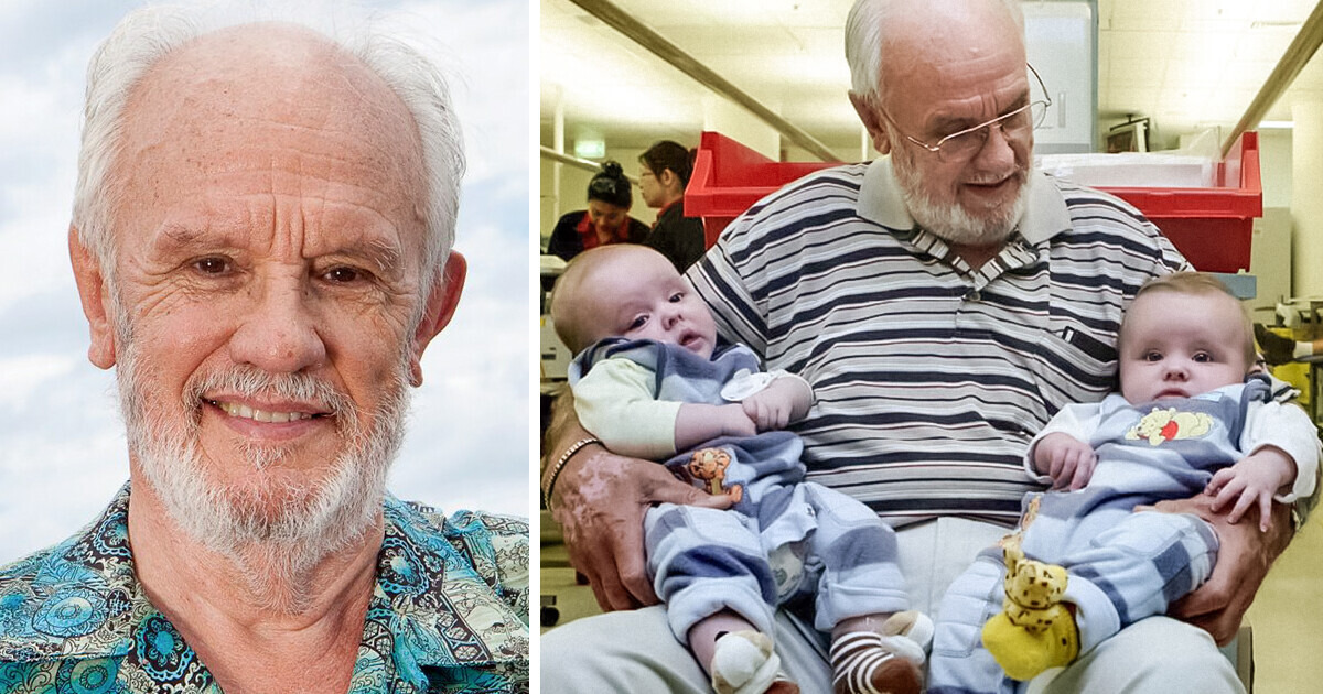 This Man Saved the Lives of 2.4 Million Babies Due to His Unusual Blood Type, Here’s How